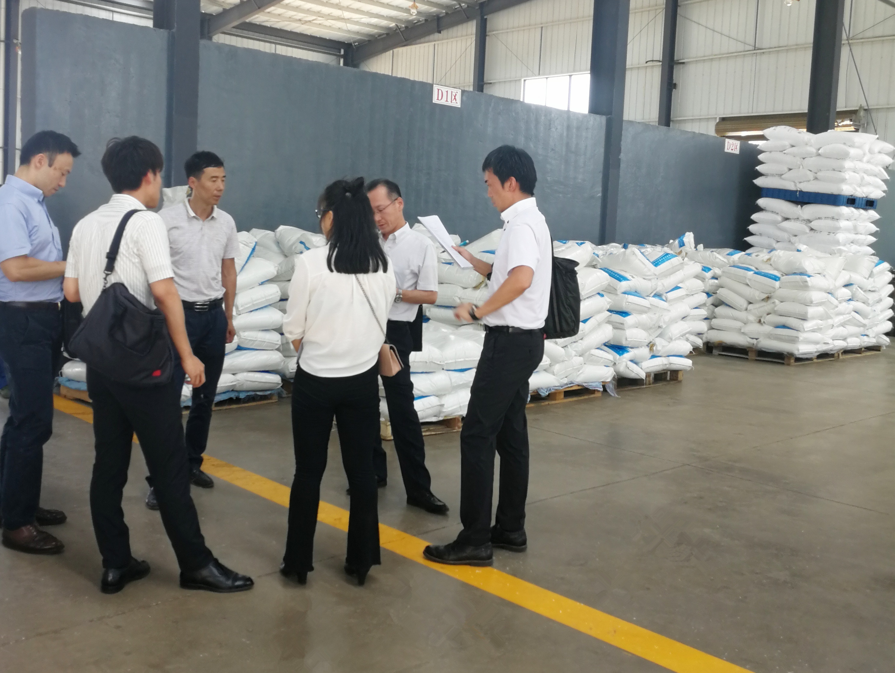 日本客戶來(lái)訪江海環(huán)?，F(xiàn)代化的新工廠